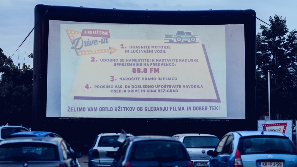 Otvoritev Drive-in kina