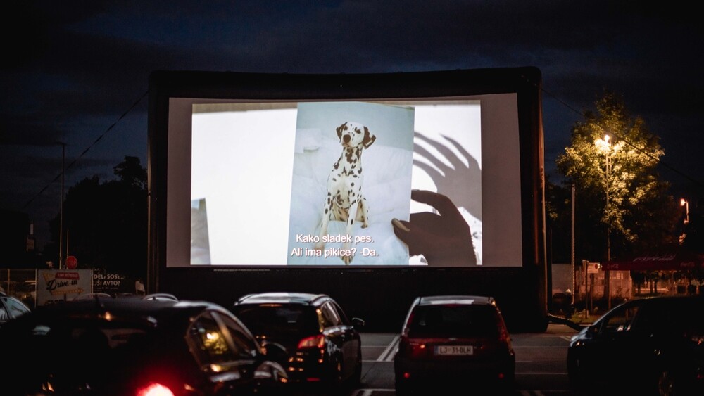 FOTO UTRINKI: S kužkom v drive-in kino
