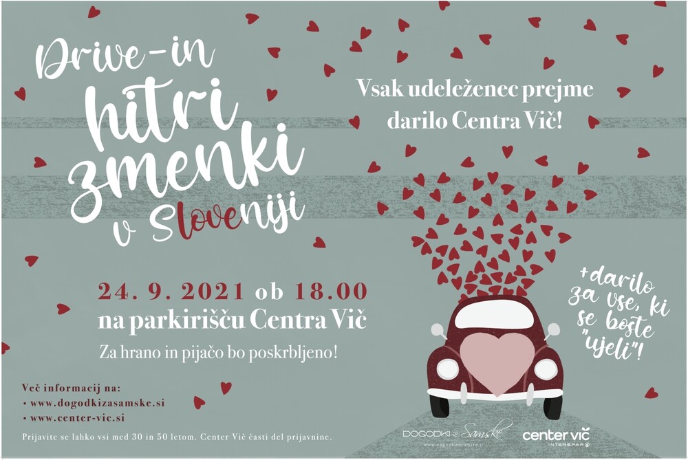 JESENSKI DRIVE-IN HITRI ZMENKI NA NAŠEM PARKIRIŠČU