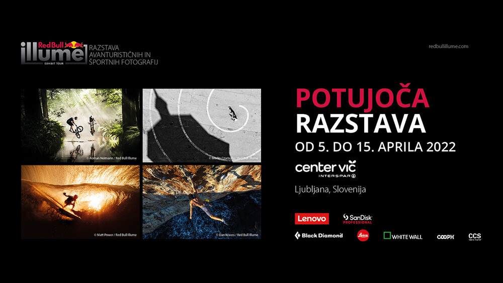 Edinstvena fotografska razstava Red Bull Illume gostuje v Centru Vič