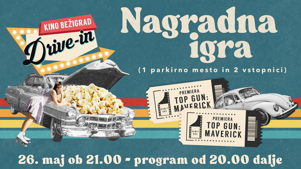 Pripelji si vstopnico za PREMIERO - Top Gun: Maverick