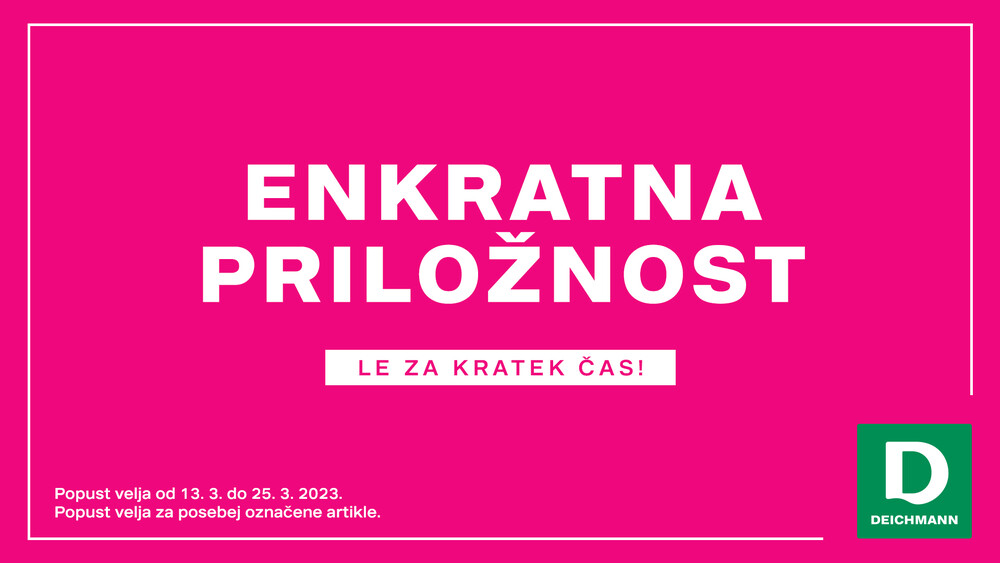 Enkratna priložnost