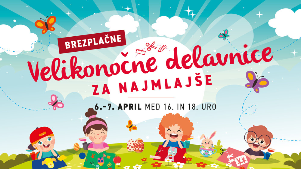Velikonočne ustvarjalne delavnice v Centru Vič