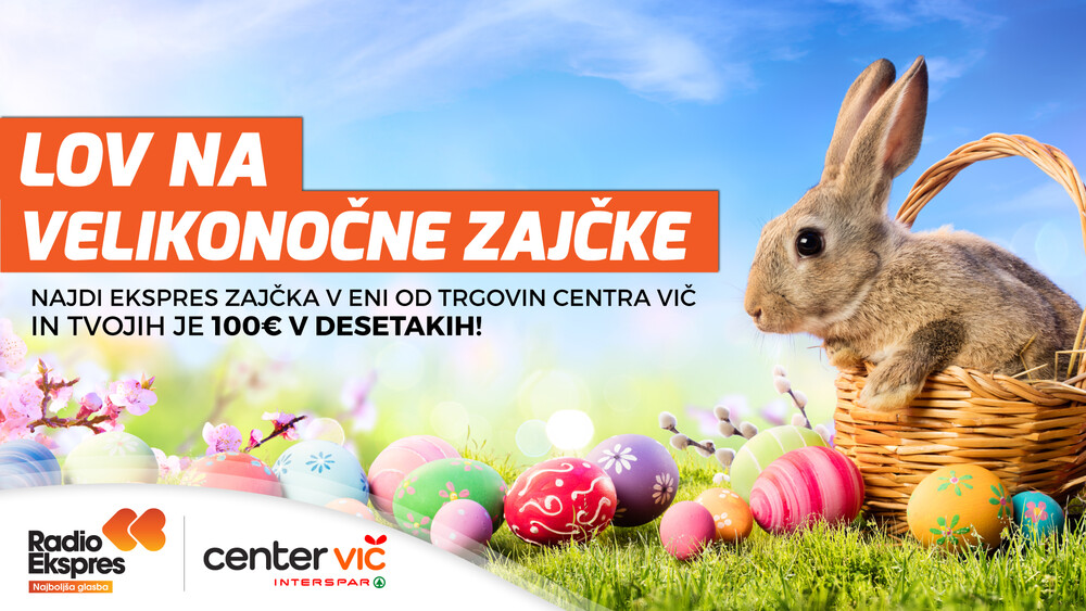 Lov na velikonočne zajčke z Radiem Ekspres
