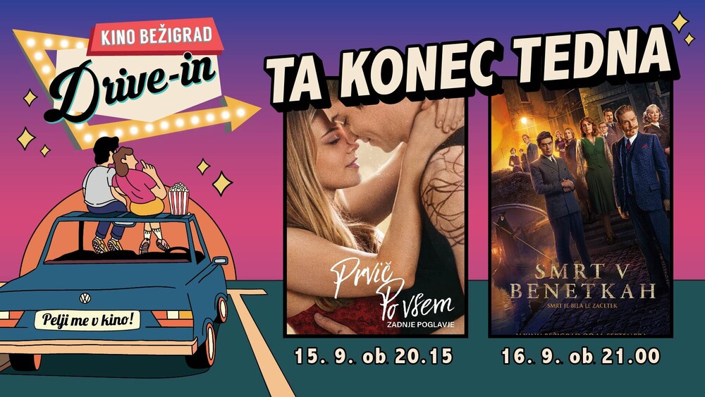 FILMSKI VIKEND V DRIVE-IN KINU CENTRA VIČ