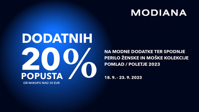 Popust v Modiani