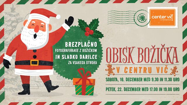 Na obisk prihaja gospod Božiček
