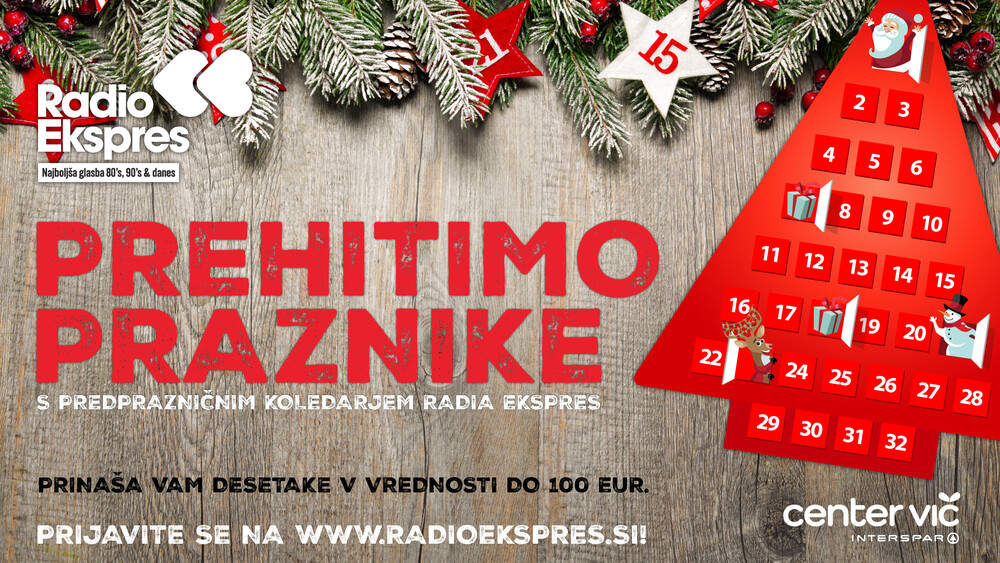Prehitimo praznike, in sicer v Centru Vič!