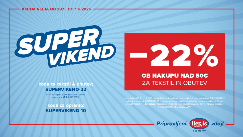 SUPER VIKEND V HERVISU
