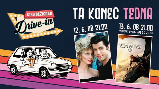 TA TEDEN BO V DRIVE-IN KINU ČUTITI TAKO MALO ROMANCE KOT VELIKO DOMIŠLJIJE