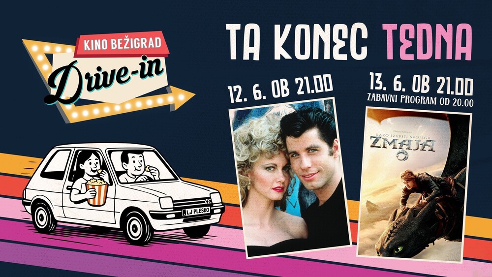 TA TEDEN BO V DRIVE-IN KINU ČUTITI TAKO MALO ROMANCE KOT VELIKO DOMIŠLJIJE