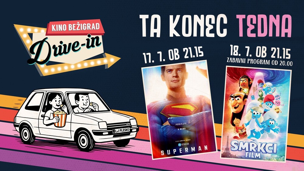 Ta konec tedna v DRIVE-IN KINU