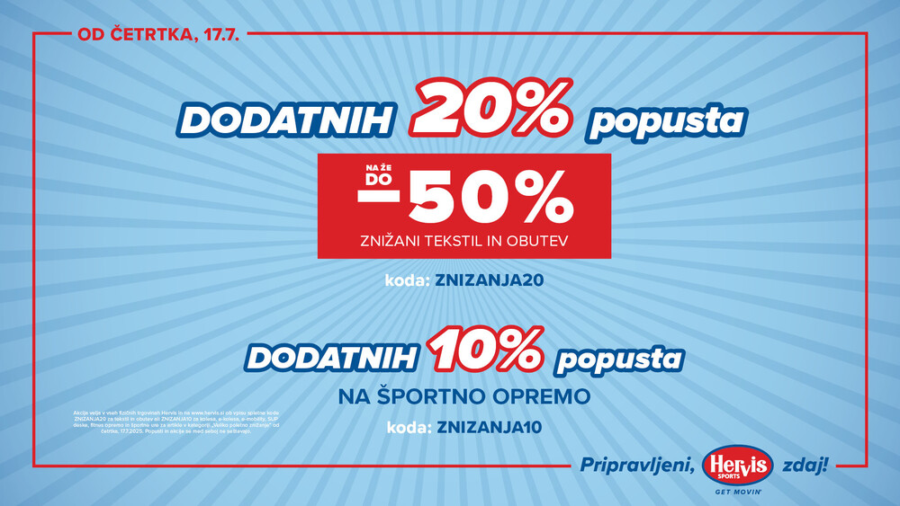 DODATNI POPUSTI NA ŽE ZNIŽANO!