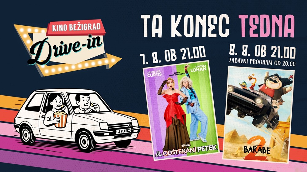 DRIVE-IN KINO: Dve veliki uspešnici ta konec tedna!