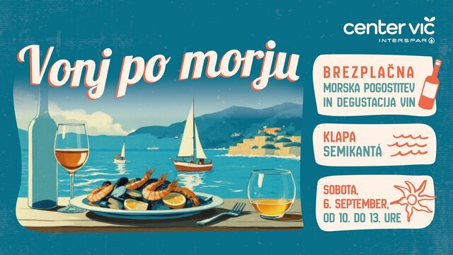 VONJ PO MORJU V CENTRU VIČ